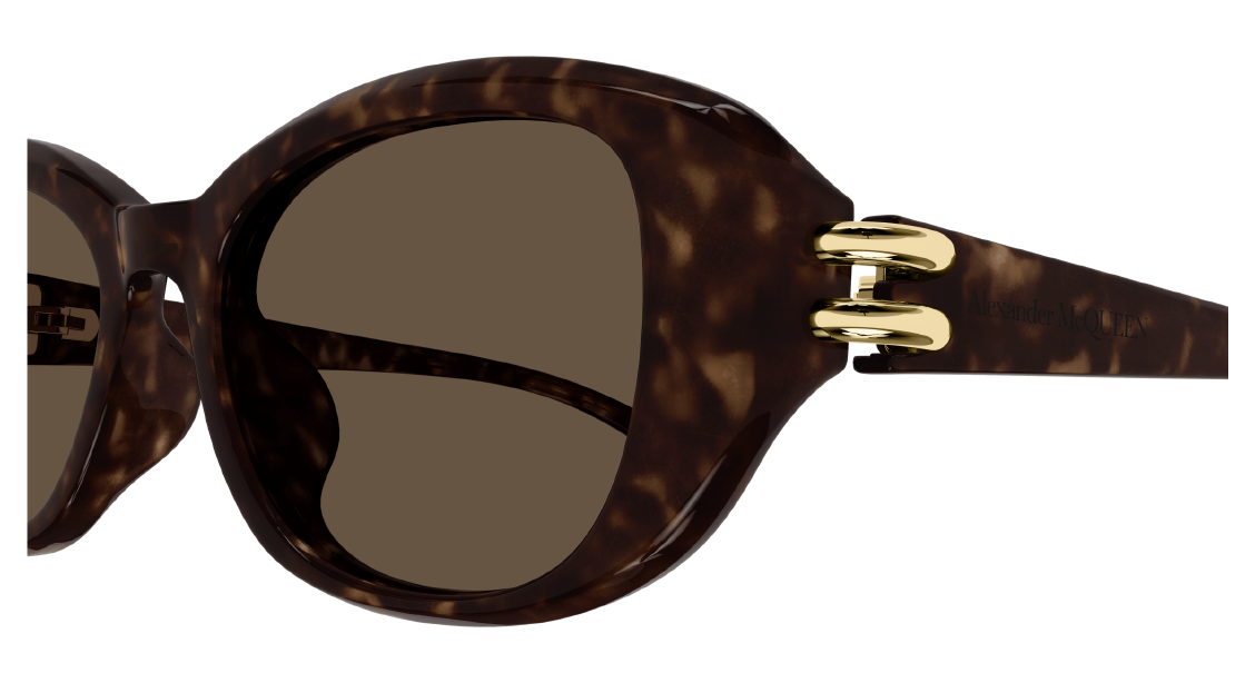 Солнцезащитные очки Alexander McQueen AM0470SA-002