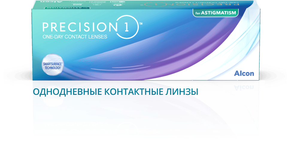 Контактные линзы Precision 1 for Astigmatism, 30pk