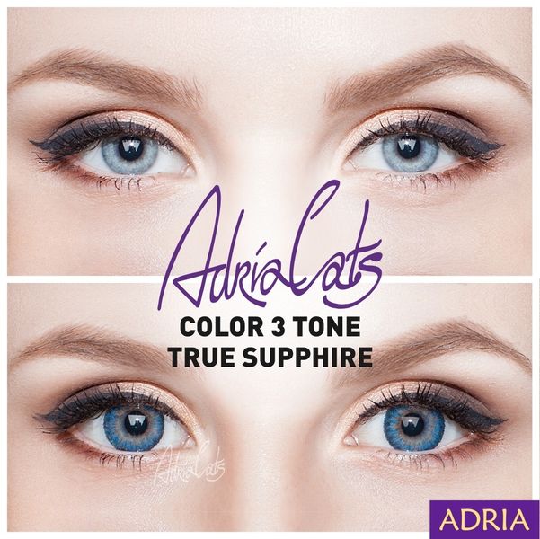 Цветные контактные линзы Adria Color 3 tone, 2 pk