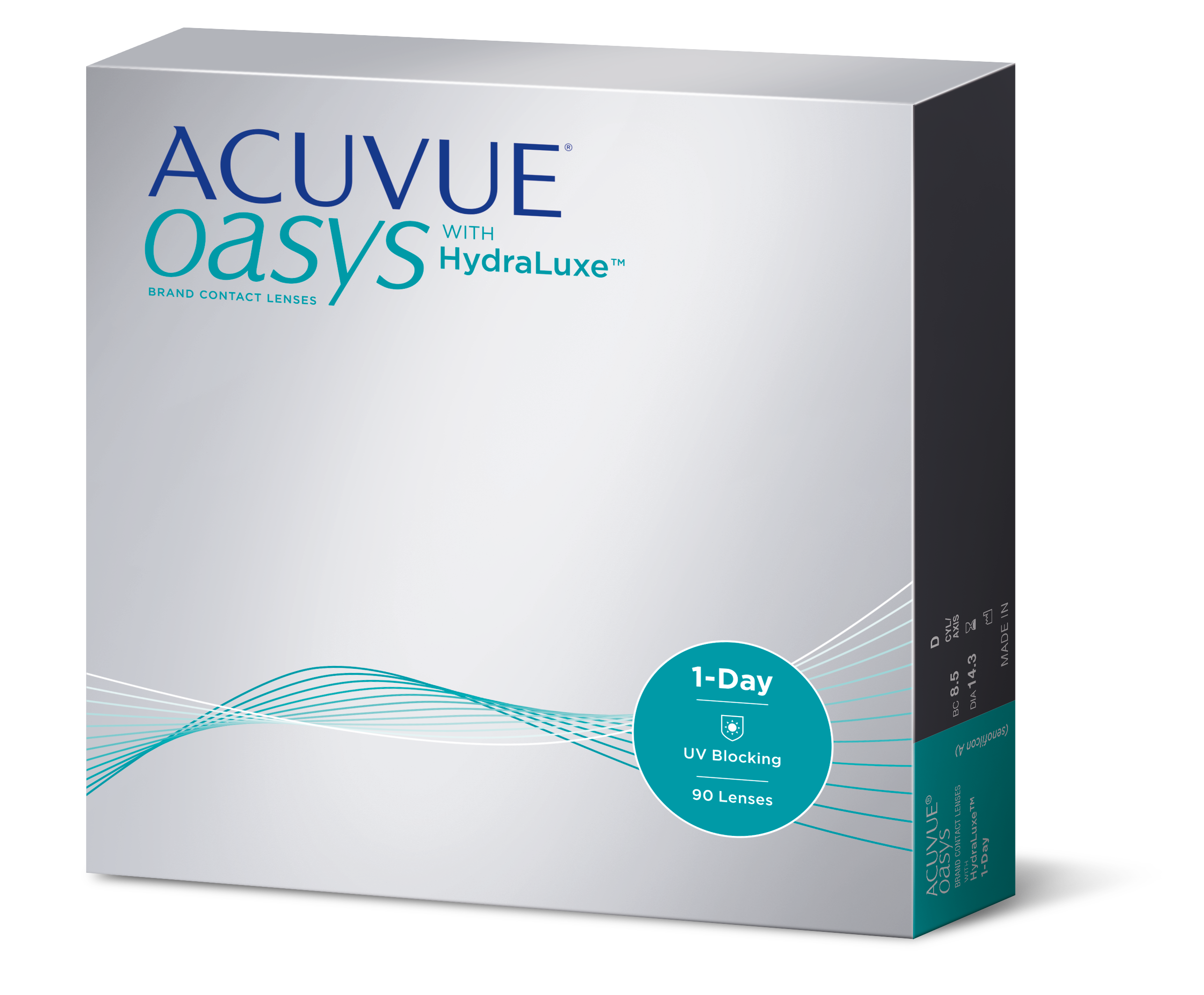 Контактные линзы 1 Day Acuvue Oasys, 90 pk