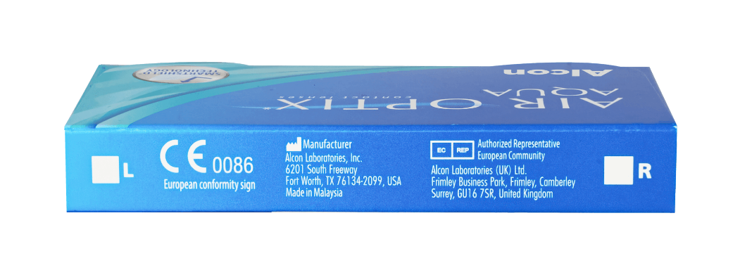 Контактные линзы Air Optix Aqua, 3 pk