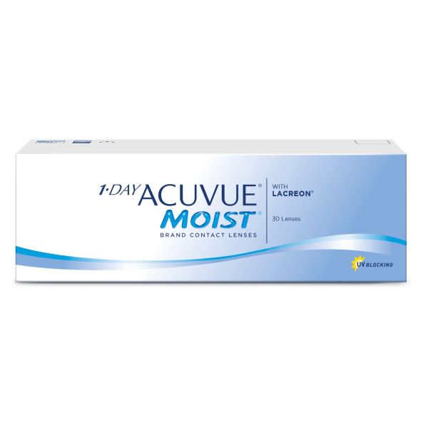Контактные линзы 1 Day Acuvue Moist, 30 pk Контактные линзы 1 Day Acuvue Moist, 30 pk
