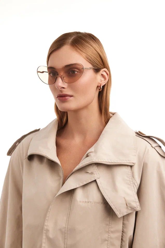 Солнцезащитные очки Fakoshima Беспринципные Swan-Beige