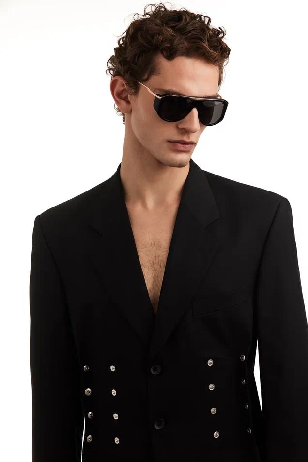 Солнцезащитные очки Fakoshima Беспринципные Christy-Black