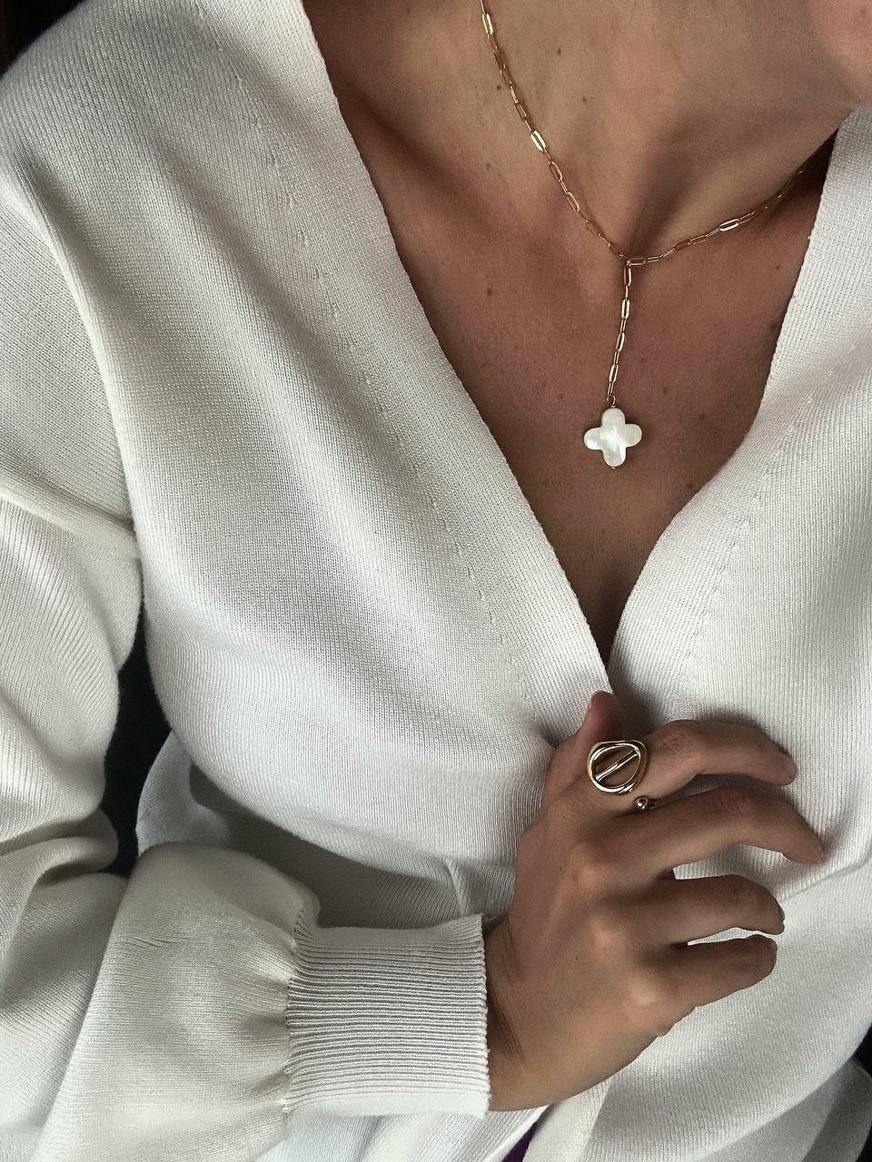 Цепь  LUCKY золото