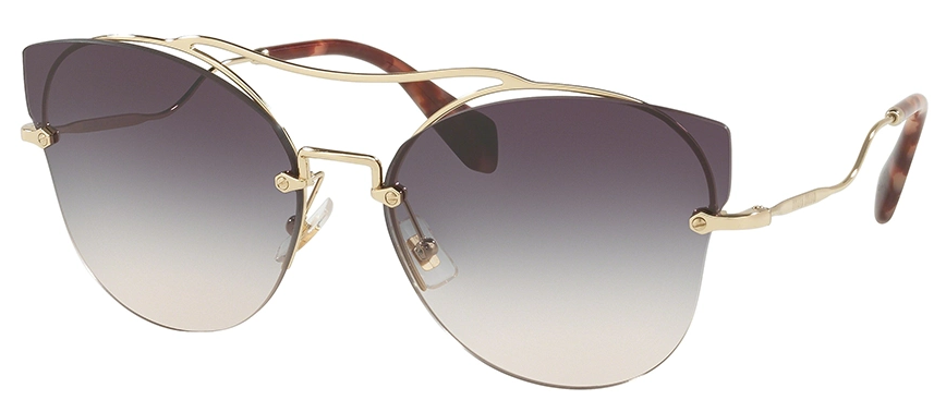 Солнцезащитные очки Miu Miu 52SS-ZVNGR062