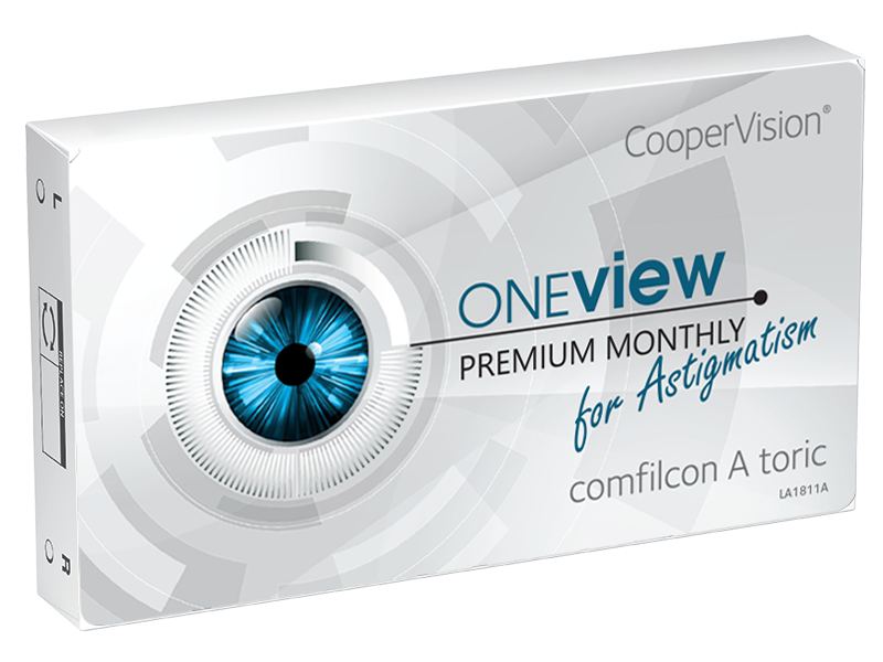 Контактные линзы One View PREMIUM for Astigmatism, 3 pk