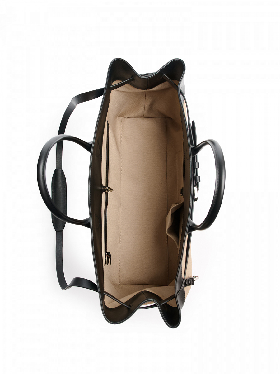 Сумка CNS PROUN L beige black