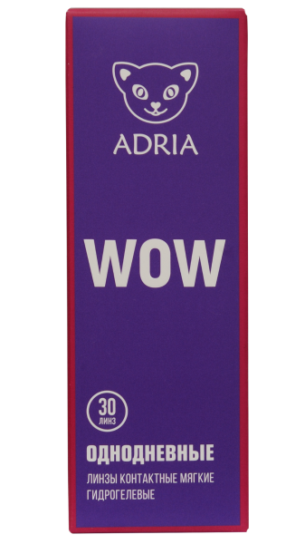 Контактные линзы Adria WOW, 30 pk