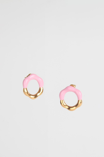 Серьги.For Art's Sake Doughnut Earrings