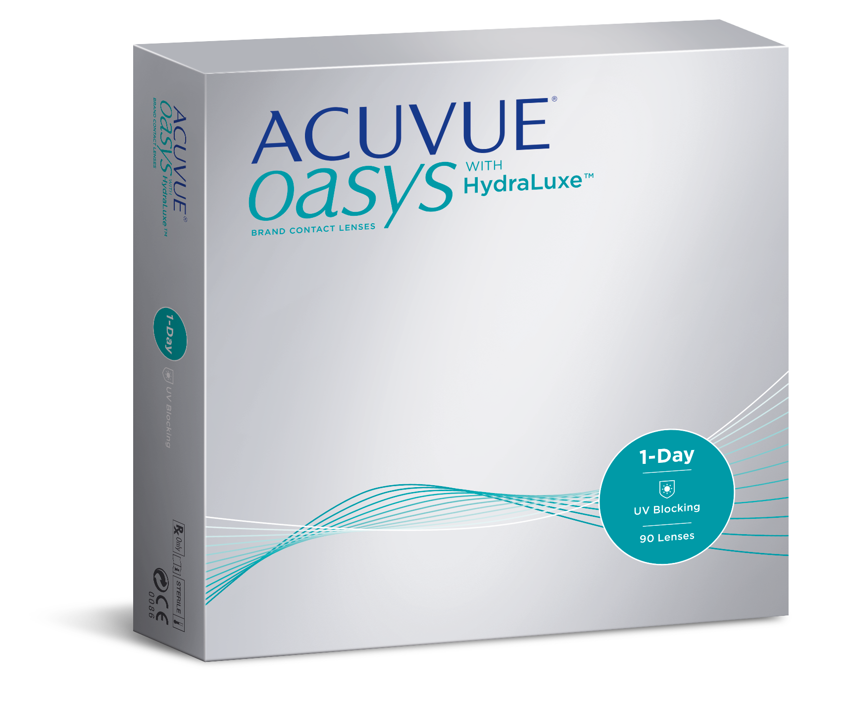 Контактные линзы 1 Day Acuvue Oasys, 90 pk