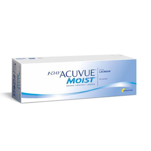 Контактные линзы 1 Day Acuvue Moist, 30 pk