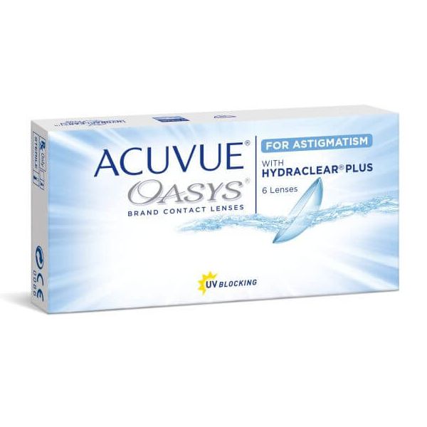 Контактные линзы Acuvue Oasys for astigmatism, 6 pk