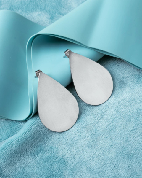 Серьги VODOPAD серебро