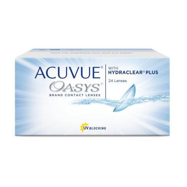 Контактные линзы Acuvue Oasys with Hydraclear Plus, 24 pk