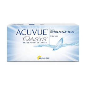 Контактные линзы Acuvue Oasys with Hydraclear Plus, 6 pk