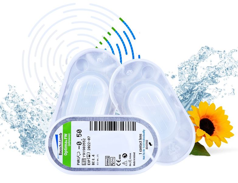 Контактные линзы Optima FW, 4 pk