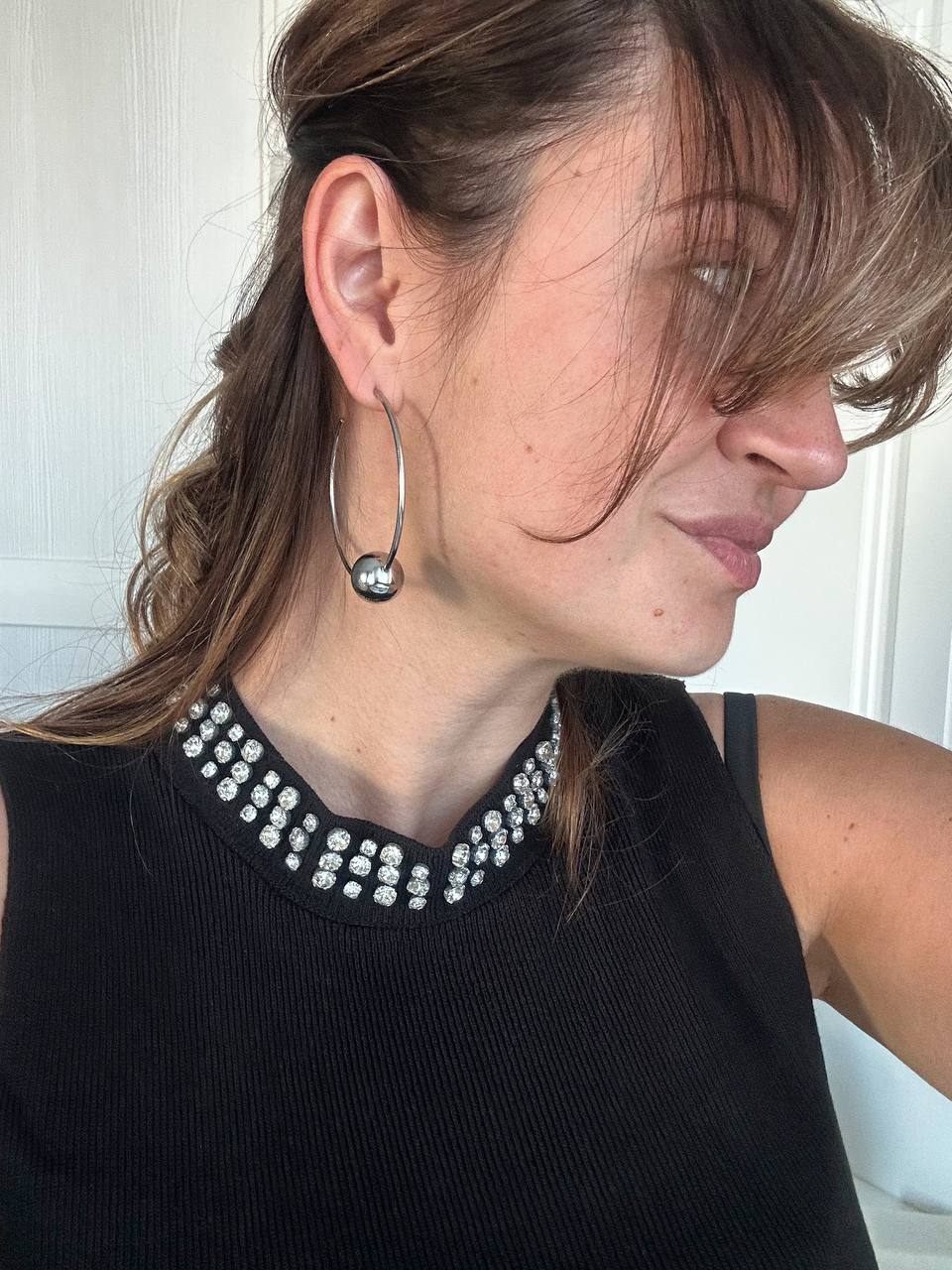 Серьги PLANETA серебро