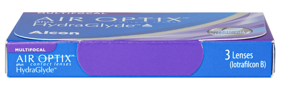 Контактные линзы AIR OPTIX plus HydraGlyde Multifocal, 3 pk