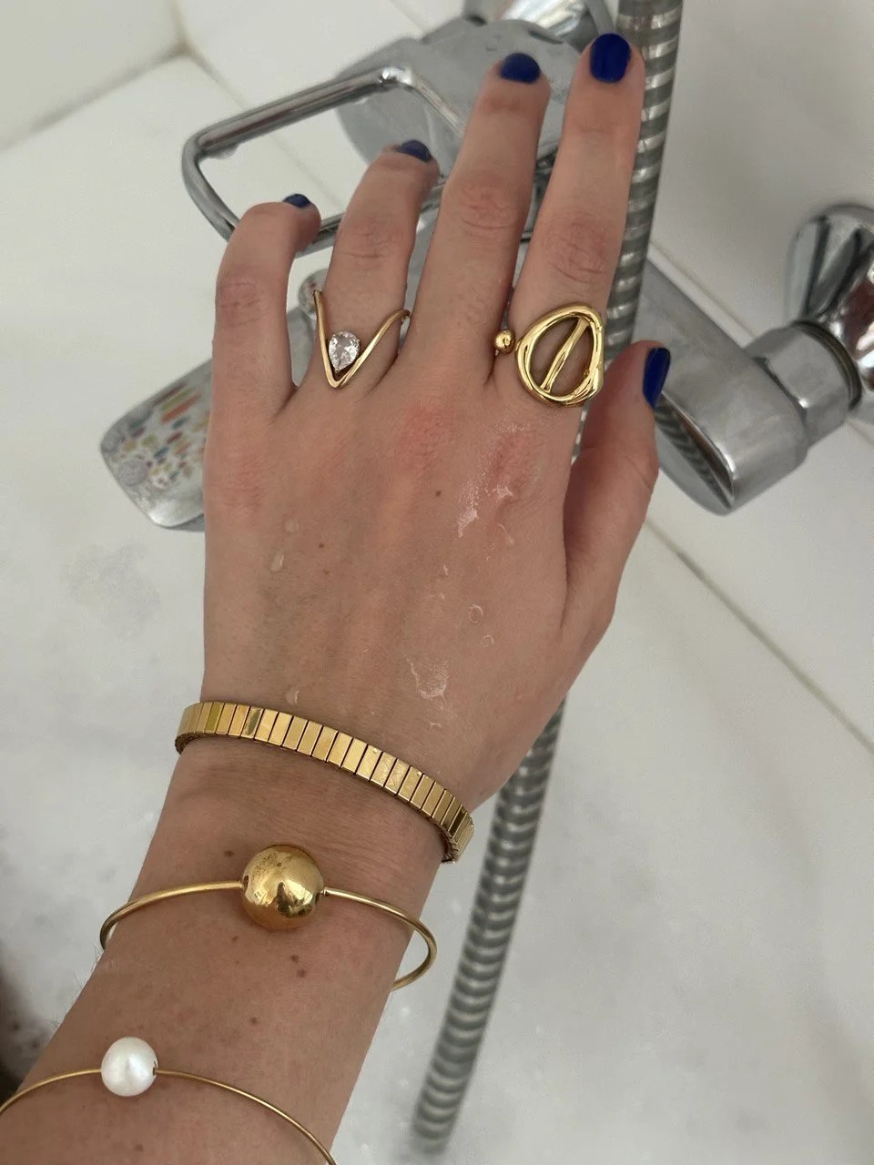 Браслет ISKRI золото 