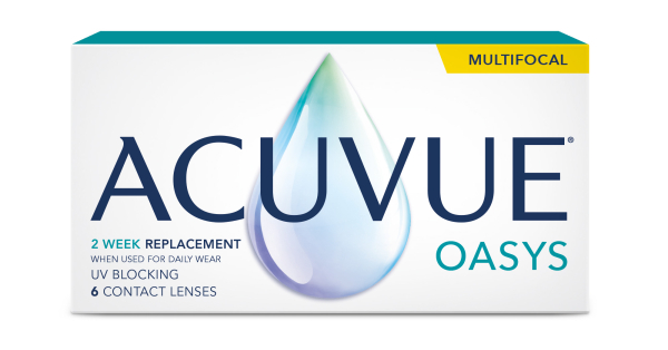 Контактные линзы Acuvue Oasys Multifocal, 6 pk