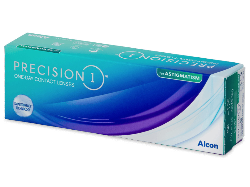 Контактные линзы Precision 1 for Astigmatism, 30pk