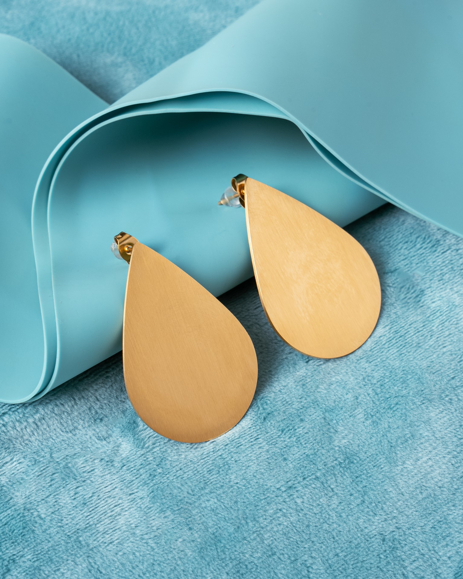 Серьги VODOPAD золото