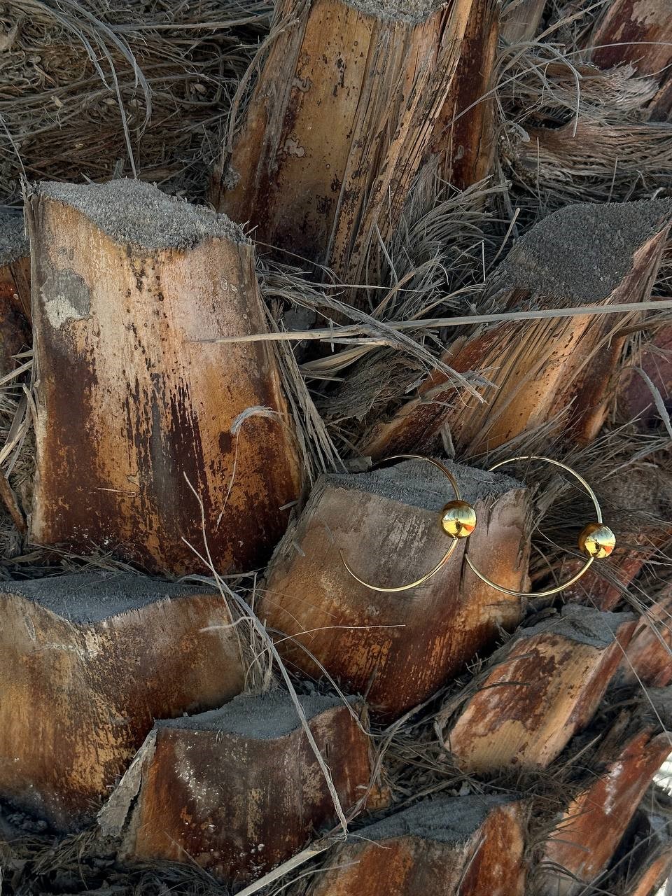 Серьги PLANETA золото