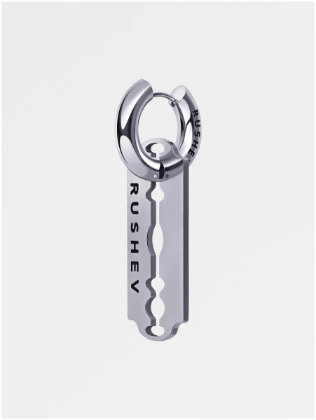 Моносерьга с подвеской-лезвием S