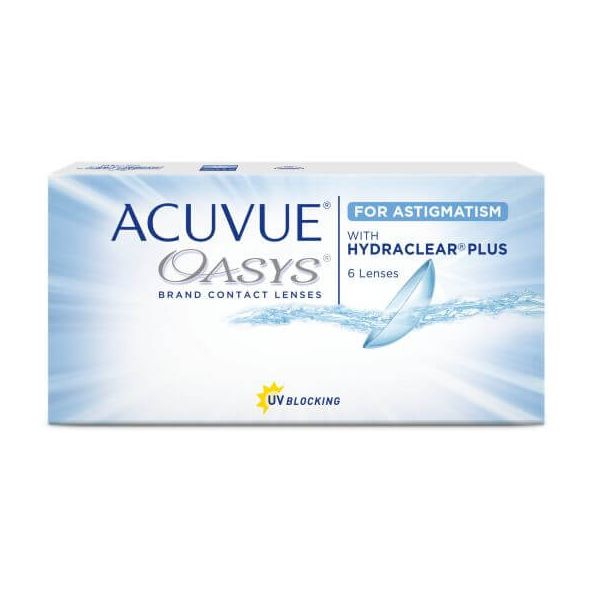 Контактные линзы Acuvue Oasys for astigmatism, 6 pk