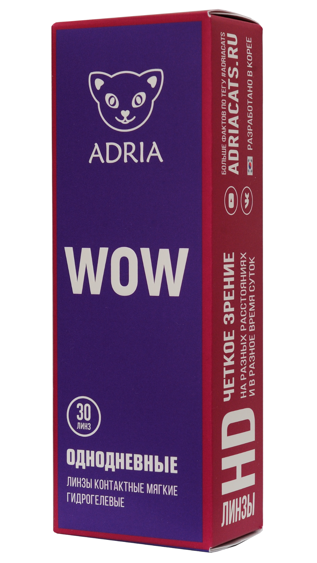Контактные линзы Adria WOW, 30 pk