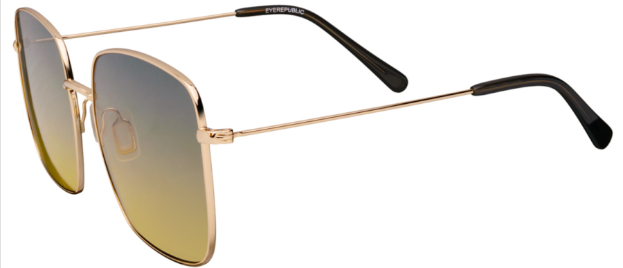 Солнцезащитные очки Eyerepublic №55 gold smoke