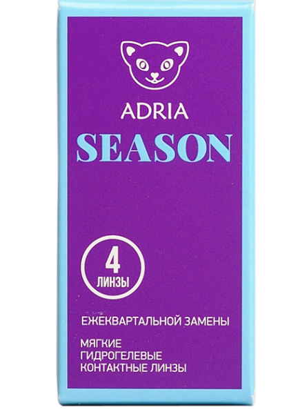 Контактные линзы Adria Season, 4 pk