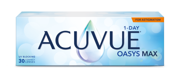 Контактные линзы 1 Day Acuvue Oasys MAX for ASTIGMATISM, 30 pk Контактные линзы 1 Day Acuvue Oasys MAX for ASTIGMATISM, 30 pk