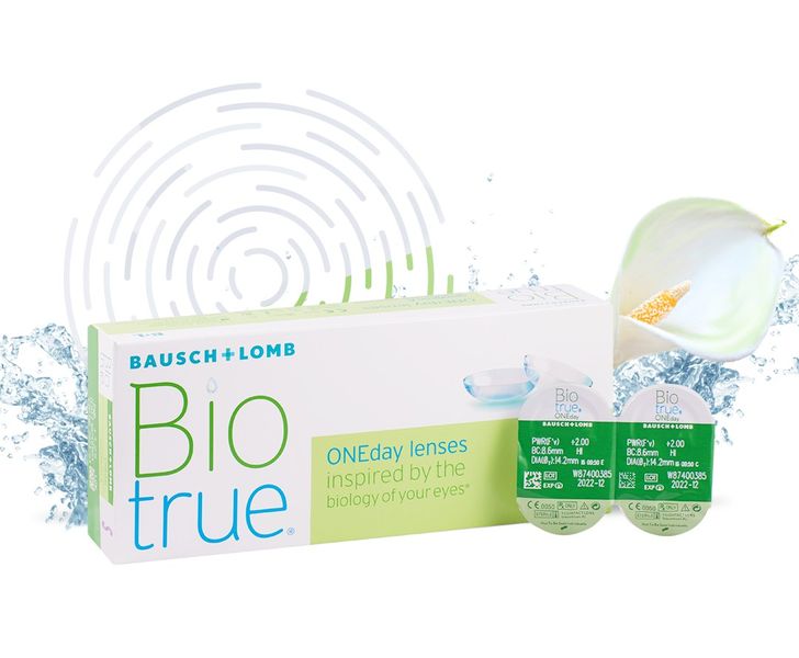 Контактные линзы Biotrue One Day, 30 pk