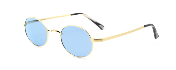 Солнцезащитные очки John Lennon Wheels, Matt Gold/Blue Солнцезащитные очки John Lennon Wheels, Matt Gold/Blue