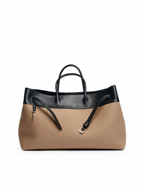 Сумка CNS PROUN L beige black