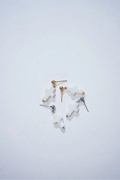 Серьги с крестом GDE TO GDE TI золото