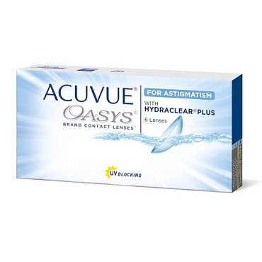 Контактные линзы Acuvue Oasys for astigmatism, 6 pk