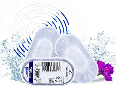 Контактные линзы Pure Vision, 6 pk