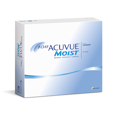 Контактные линзы 1 Day Acuvue Moist, 90 pk