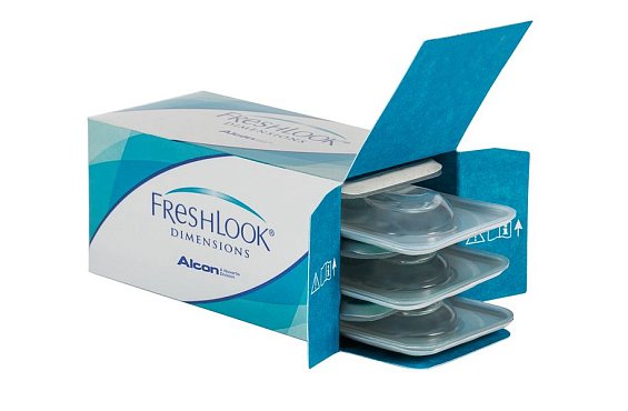 Цветные контактные линзы Freshlook Dimensions, 2 pk