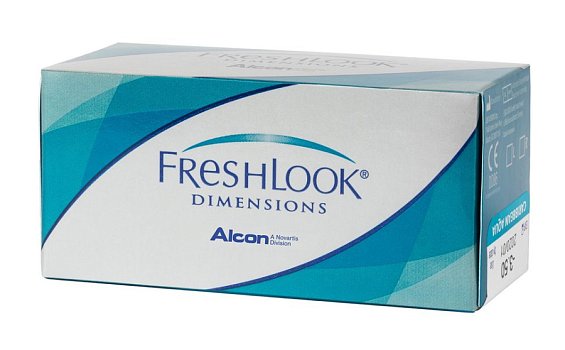 Цветные контактные линзы Freshlook Dimensions, 2 pk