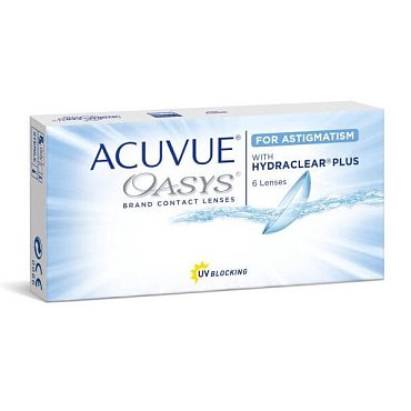 Контактные линзы Acuvue Oasys for astigmatism, 6 pk