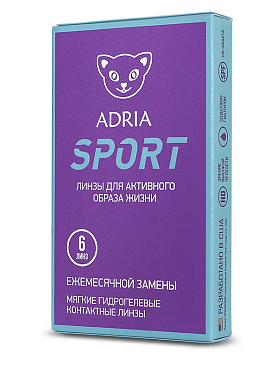Контактные линзы Adria Sport, 6 pk