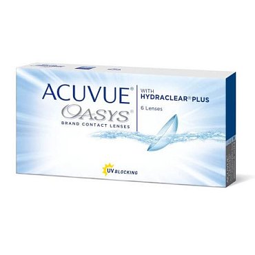 Контактные линзы Acuvue Oasys with Hydraclear Plus, 6 pk