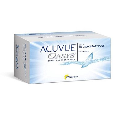 Контактные линзы Acuvue Oasys with Hydraclear Plus, 24 pk