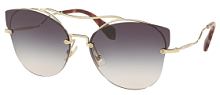 Солнцезащитные очки Miu Miu 52SS-ZVNGR062
