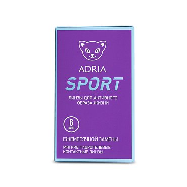 Контактные линзы Adria Sport, 6 pk