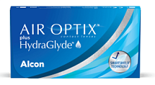 Контактные линзы Air Optix HydraGlyde, 3 pk